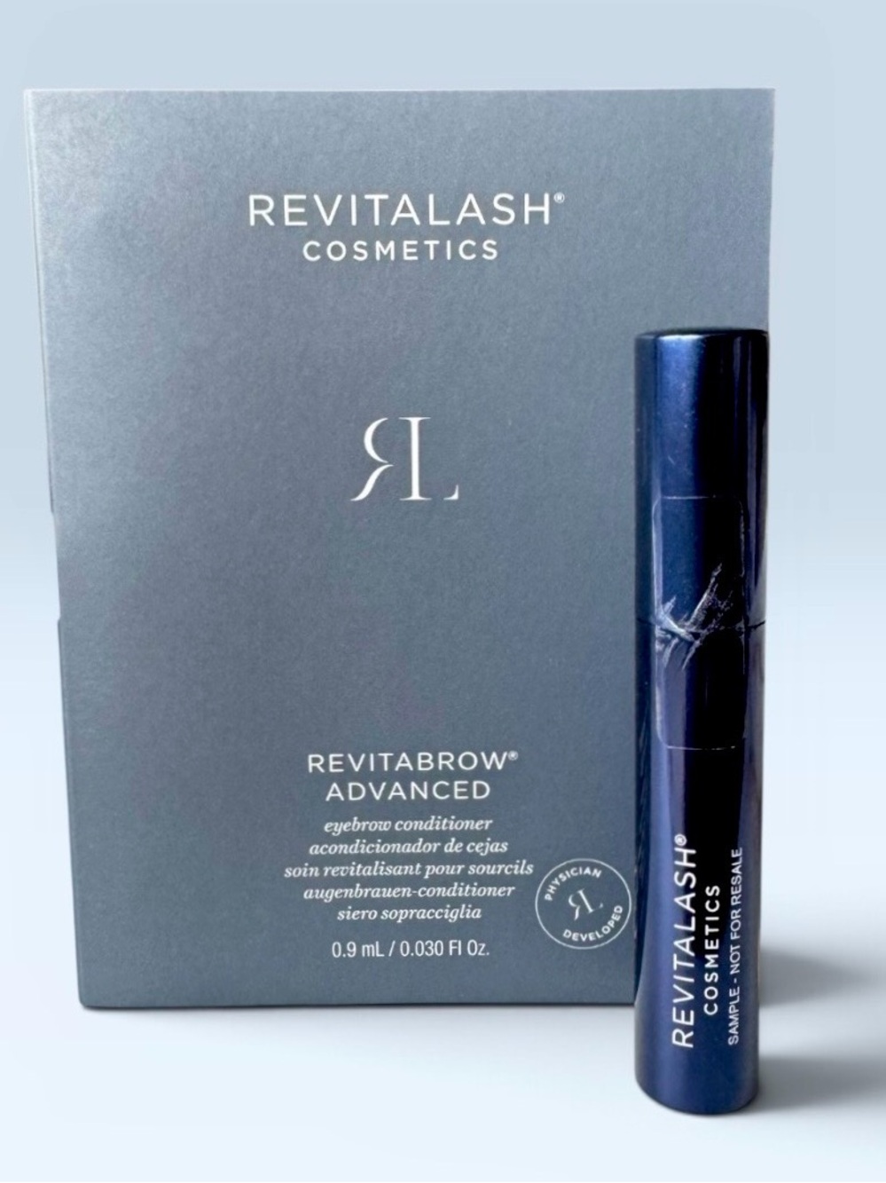 RevitaLash Cosmetics RevitaBrow Advanced Eyebrow Conditioner Travel size New
